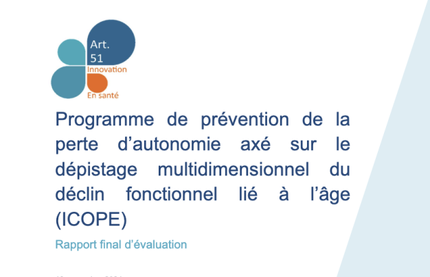 Rapport final ICOPE